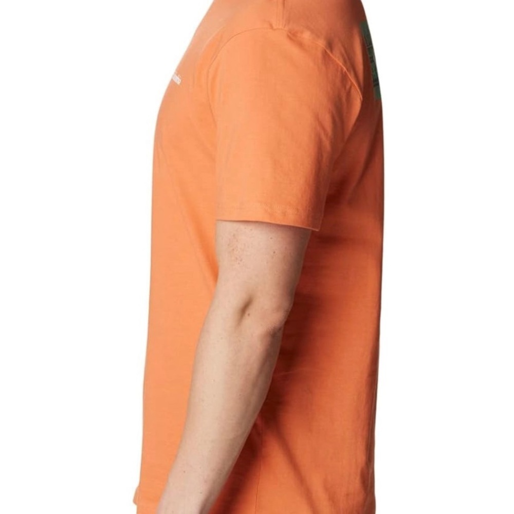 Columbia Men's Orange T-Shirt L - Picture 7 of 7